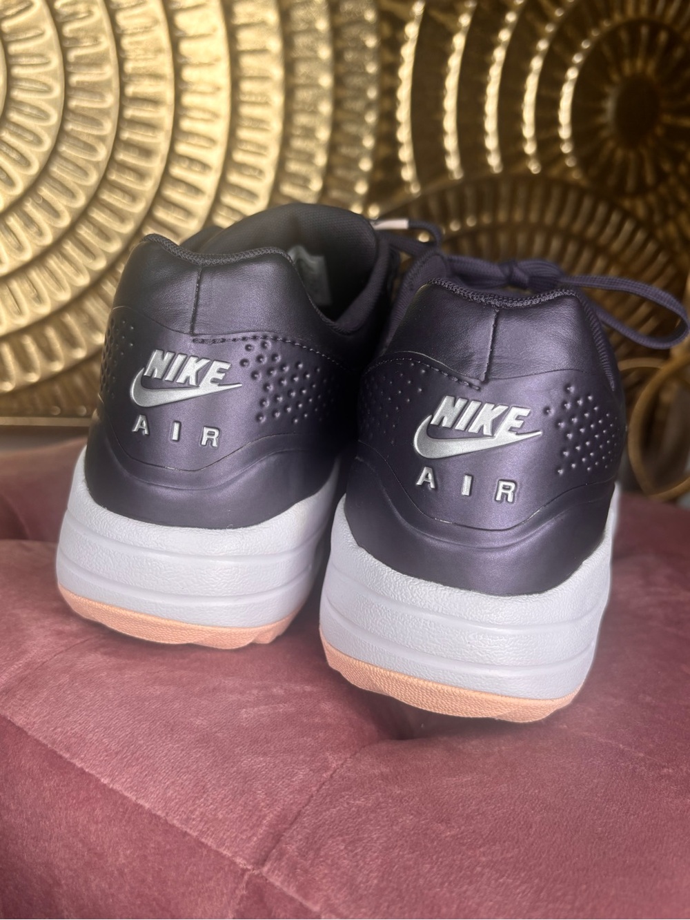 Nike Women’s Air Max 1 Golf 'Gridiron Echo Pink' - Picture 4 of 5